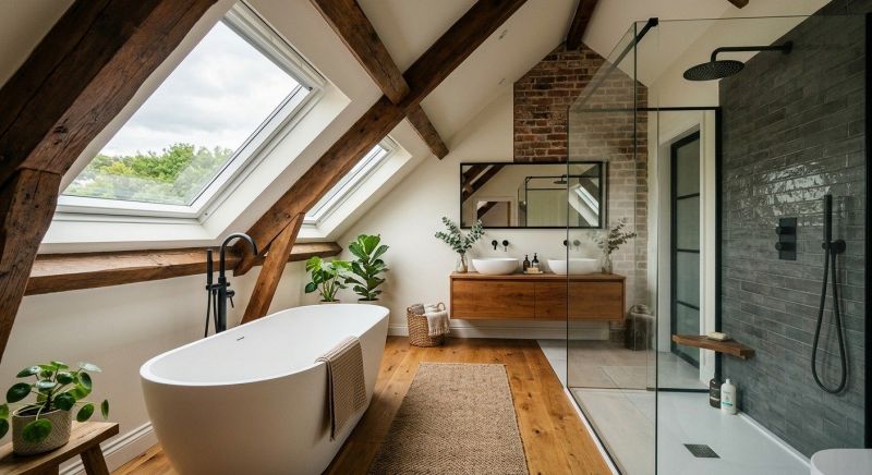Attic Bathroom Remodeling in Cobb County, GA