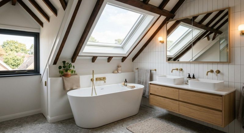 Attic Bathroom Remodeling in Cobb County, GA