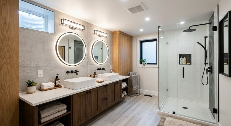 Basement Bathroom Remodeling in Cobb County, GA