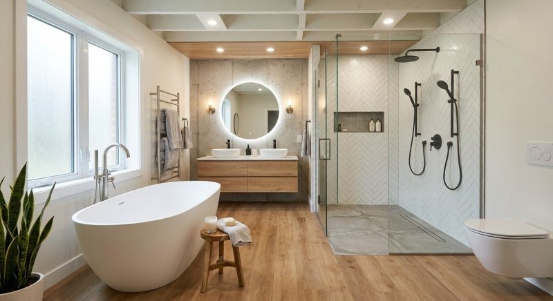 Basement Bathroom Remodeling in Cobb County, GA