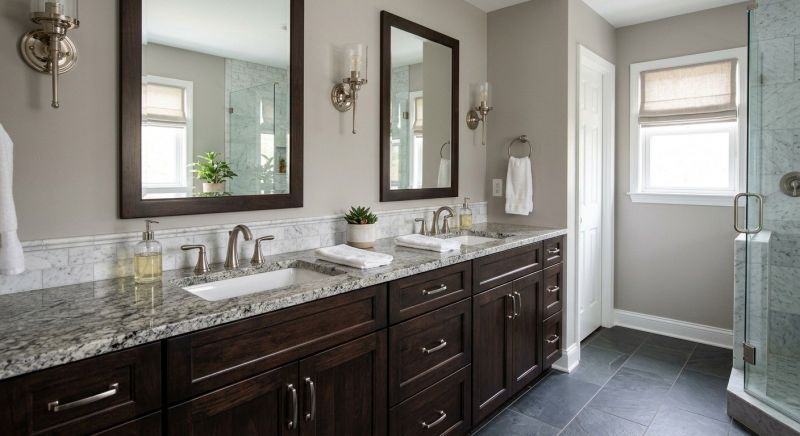 Granite Shower Installation in Cobb County, GA